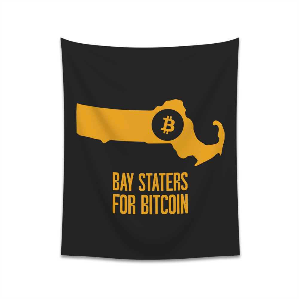 Bay Staters for Bitcoin | Wall Tapestry