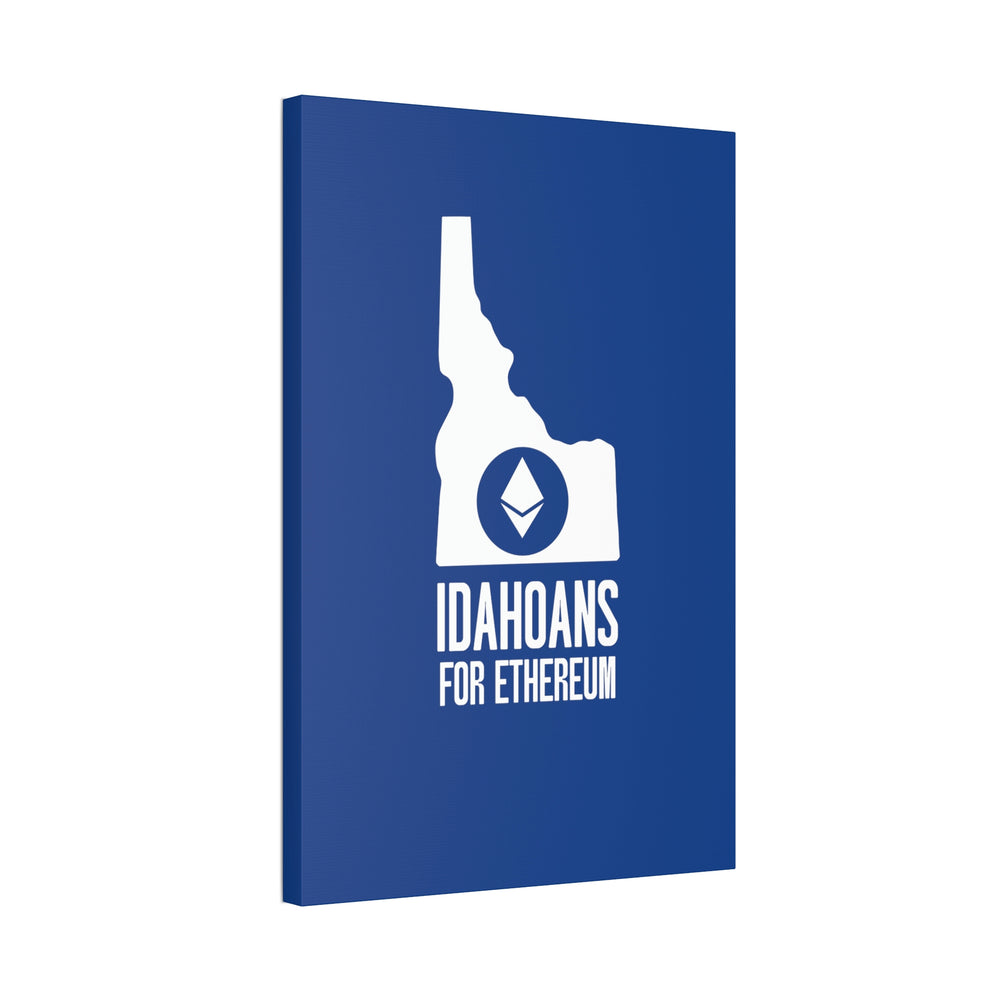 Idahoans for Ethereum | Wall Canvas