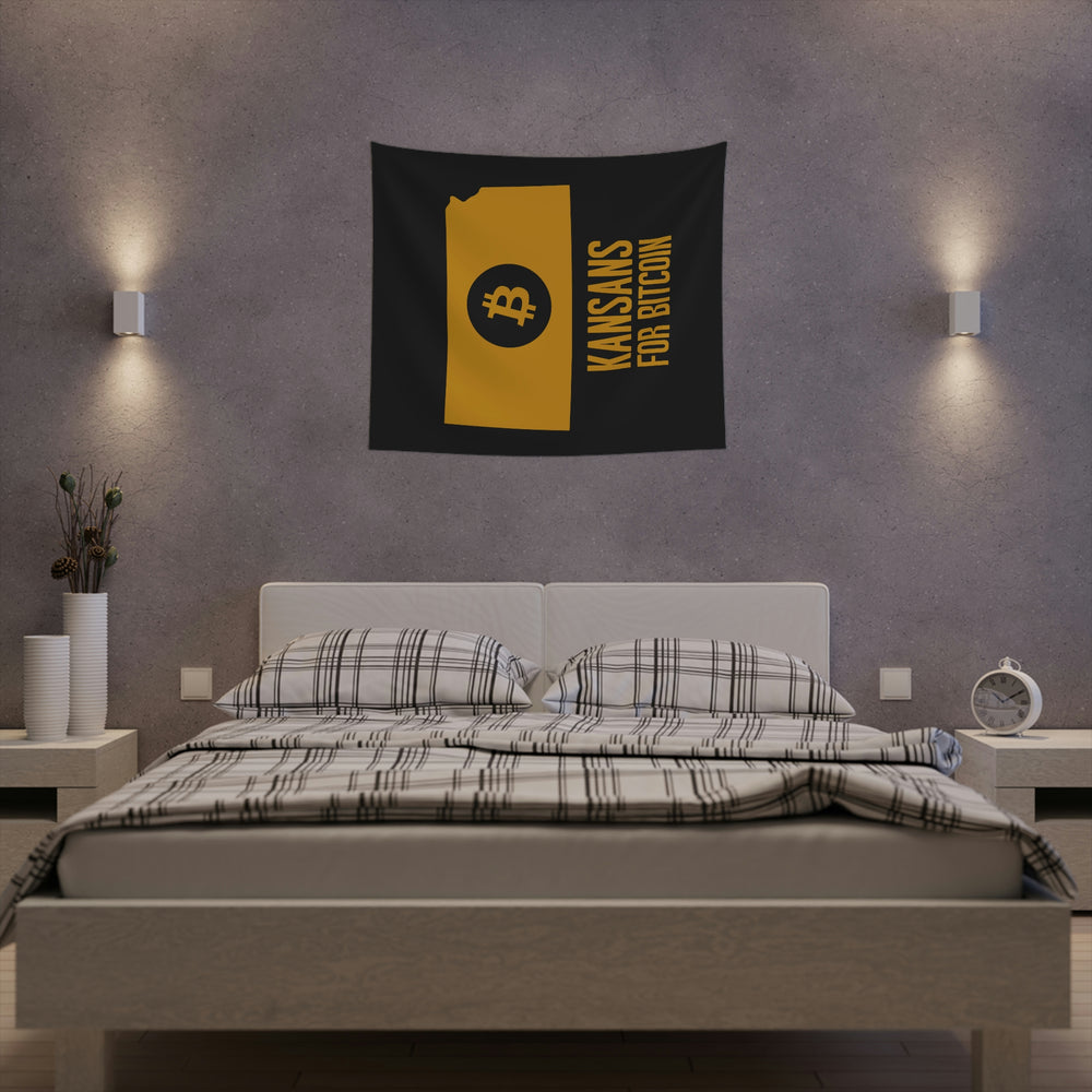 Kansans for Bitcoin | Wall Tapestry