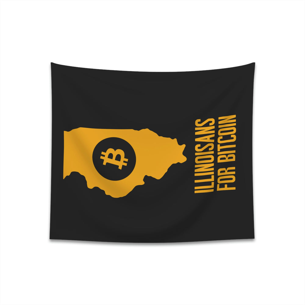 Illinoisans for Bitcoin | Wall Tapestry