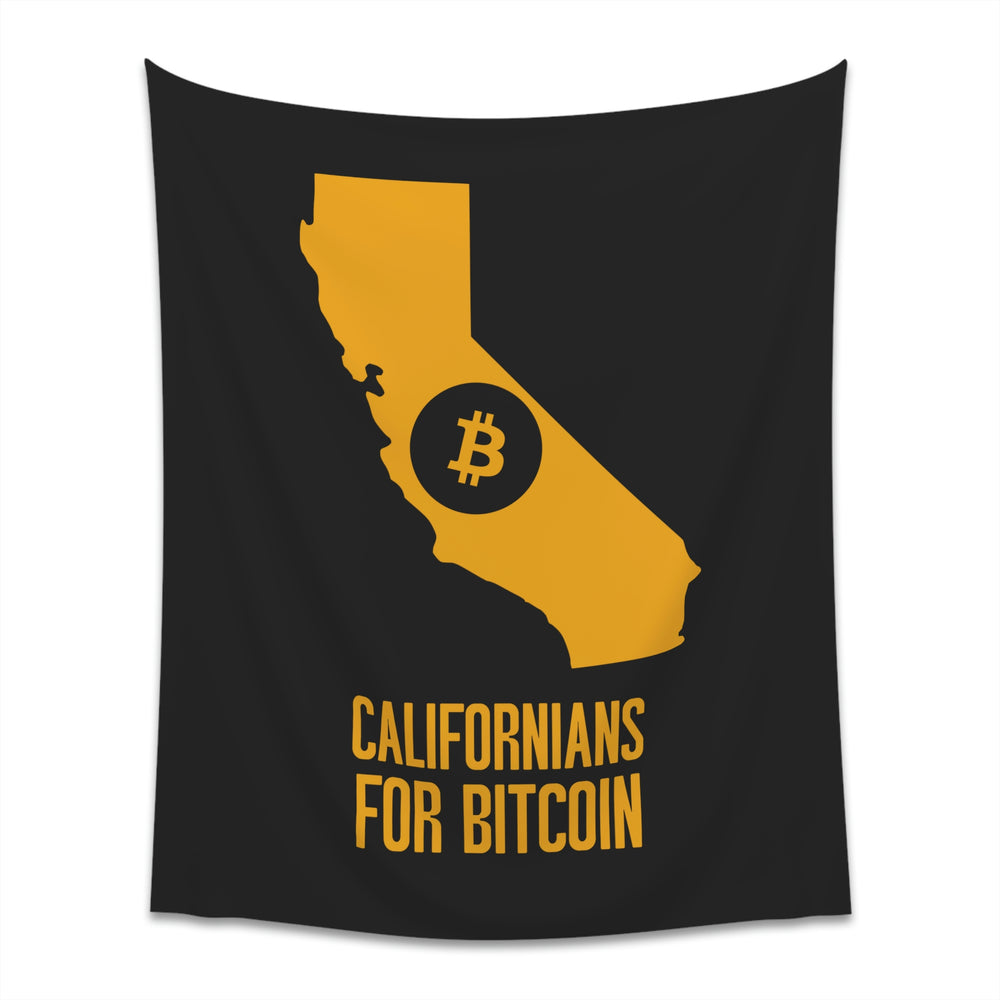 Californians for Bitcoin | Wall Tapestry