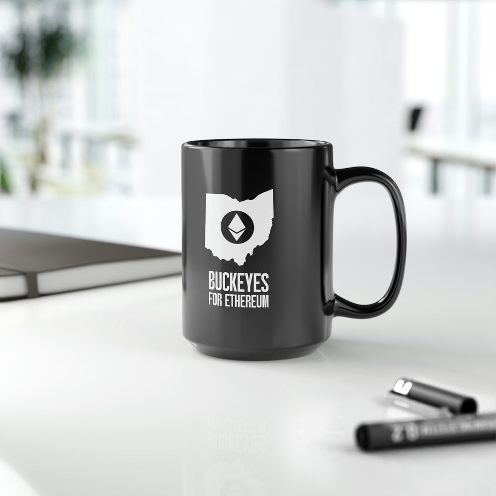 Buckeyes for Ethereum | Black Mug