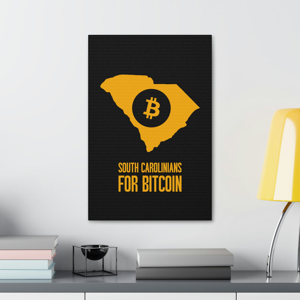 South Carolinians for Bitcoin | Wall Canvas