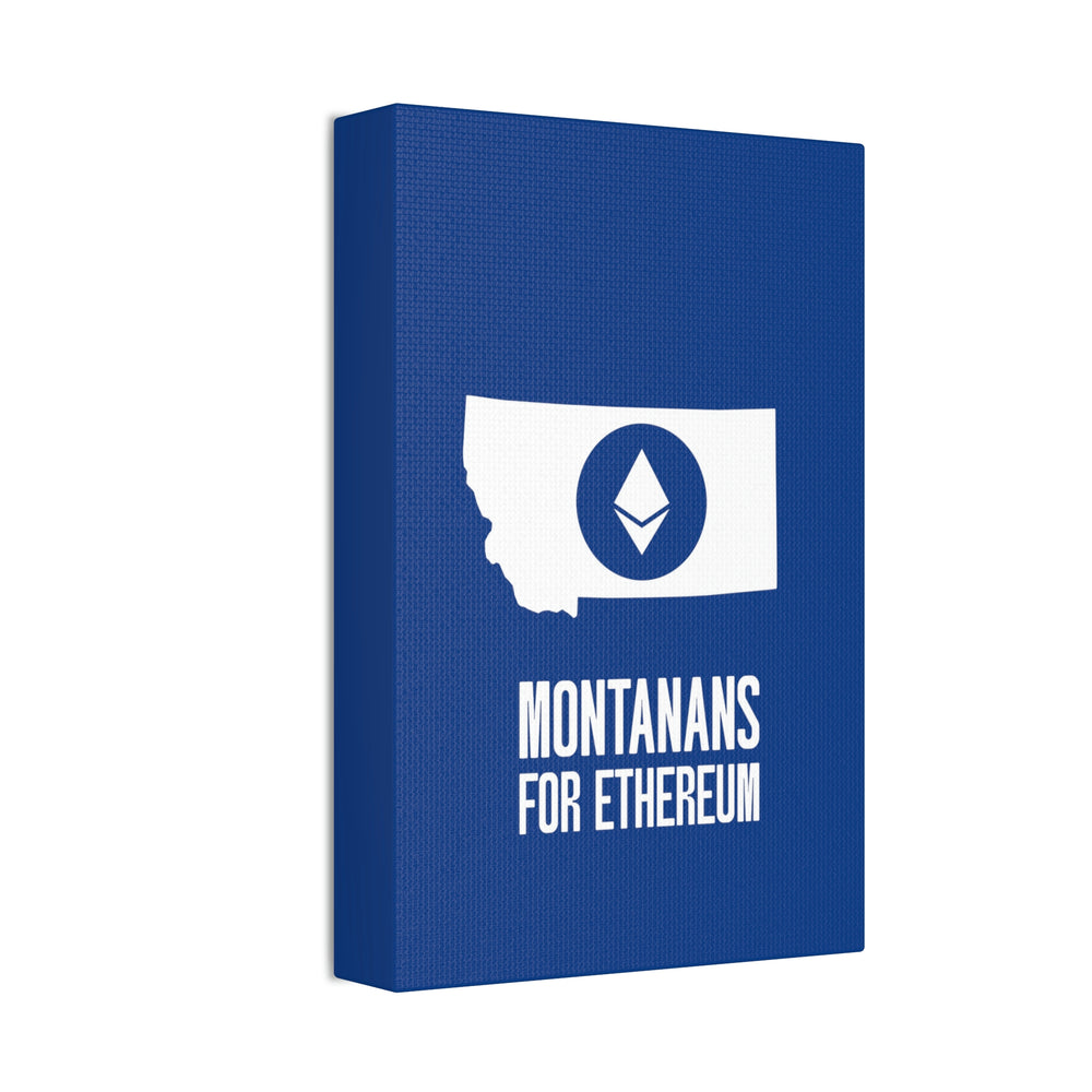 Montanans for Ethereum | Wall Canvas