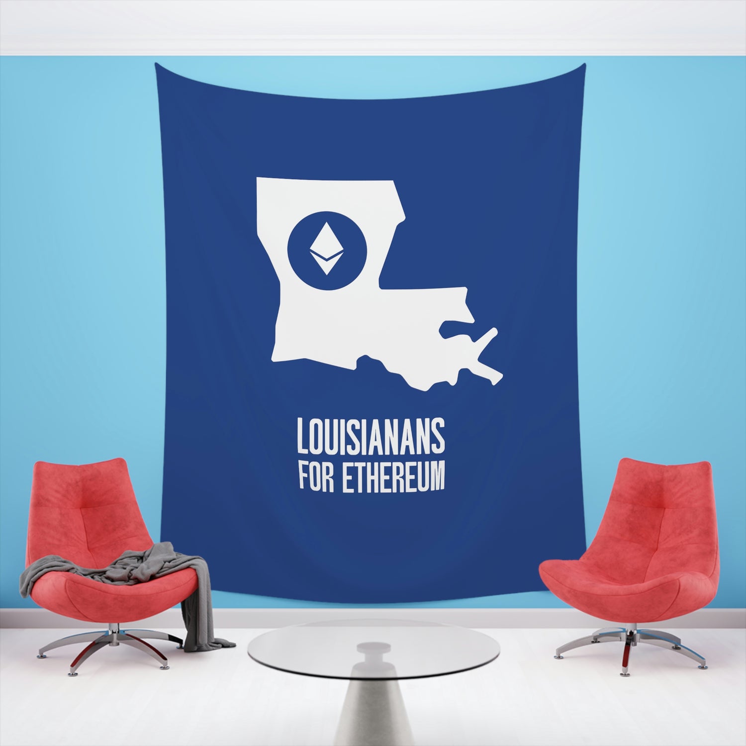 Louisianans for Ethereum | Wall Tapestry