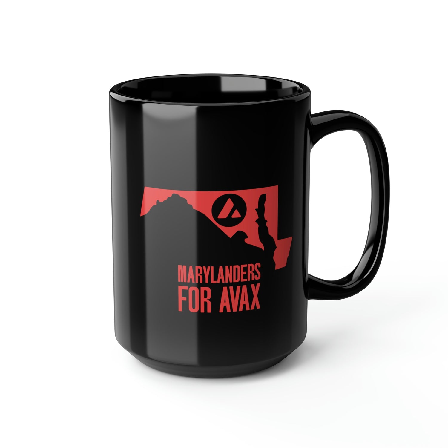 Marylanders for Avax | Black Mug