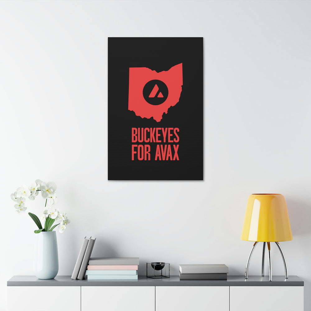 Buckeyes for Avax | Wall Canvas