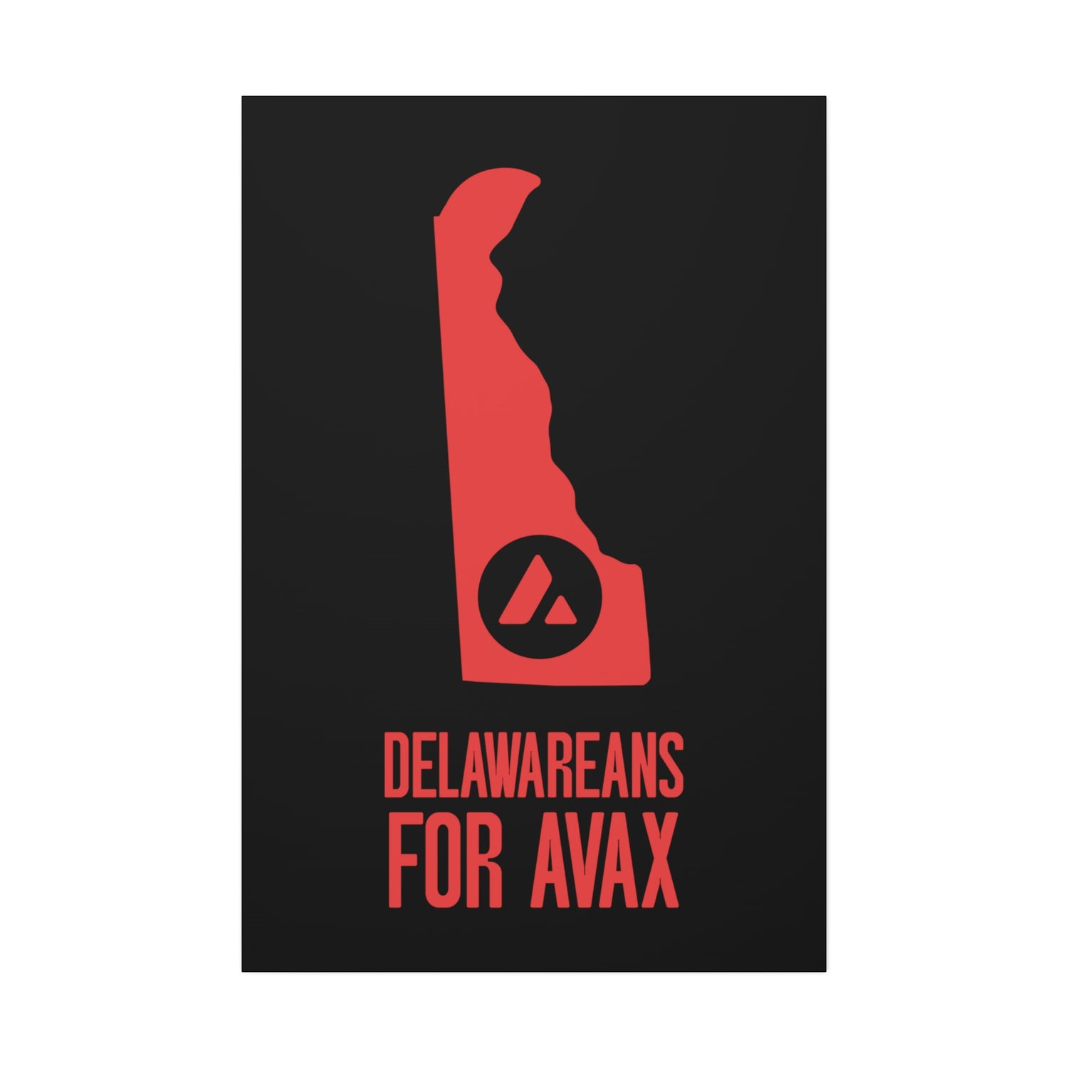 Delawareans for Avax | Wall Canvas