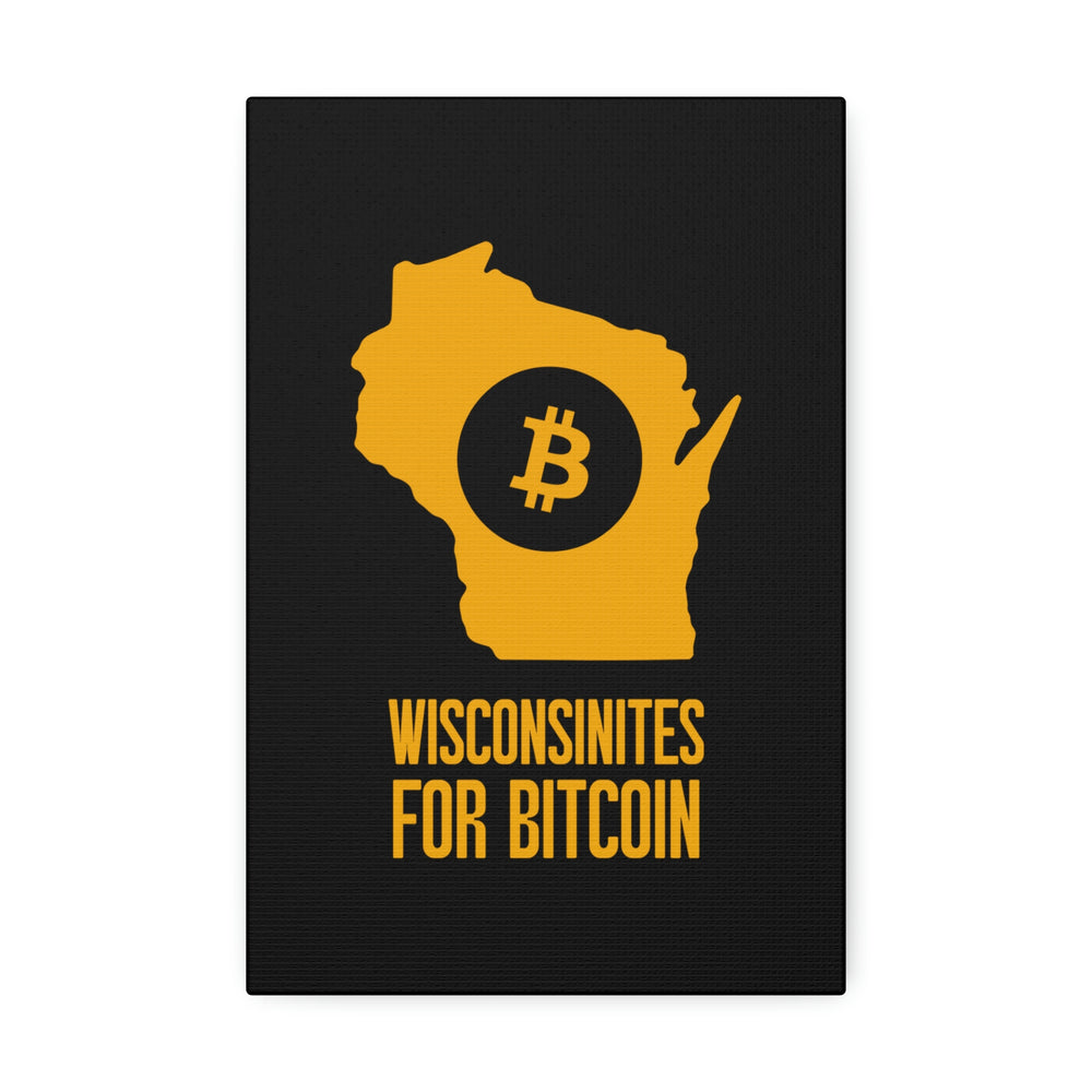 Wisconsinites for Bitcoin | Wall Canvas