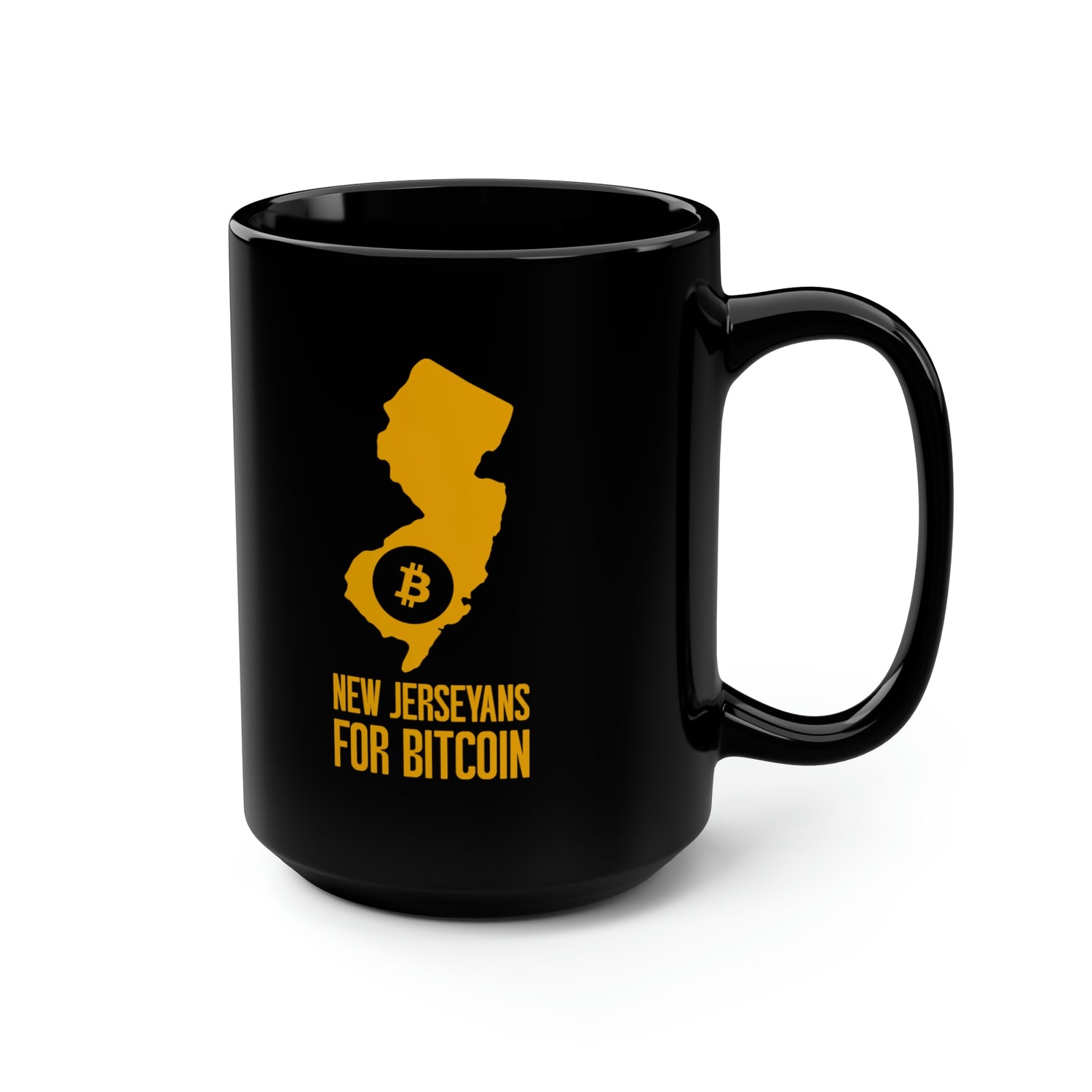 New Jerseyans for Bitcoin | Black Mug