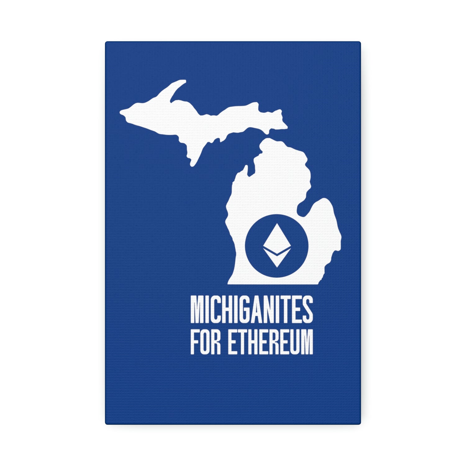 Michiganites for Ethereum | Wall Canvas