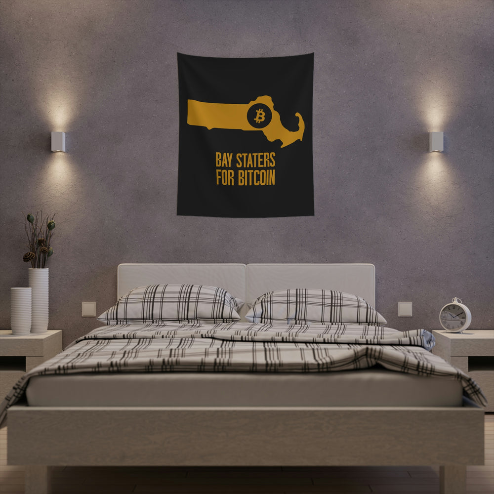 Bay Staters for Bitcoin | Wall Tapestry