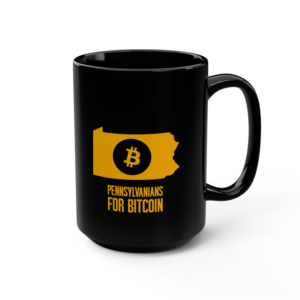 Pennsylvanians for Bitcoin | Black Mug