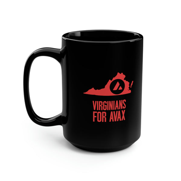 Virginians for Avax | Black Mug