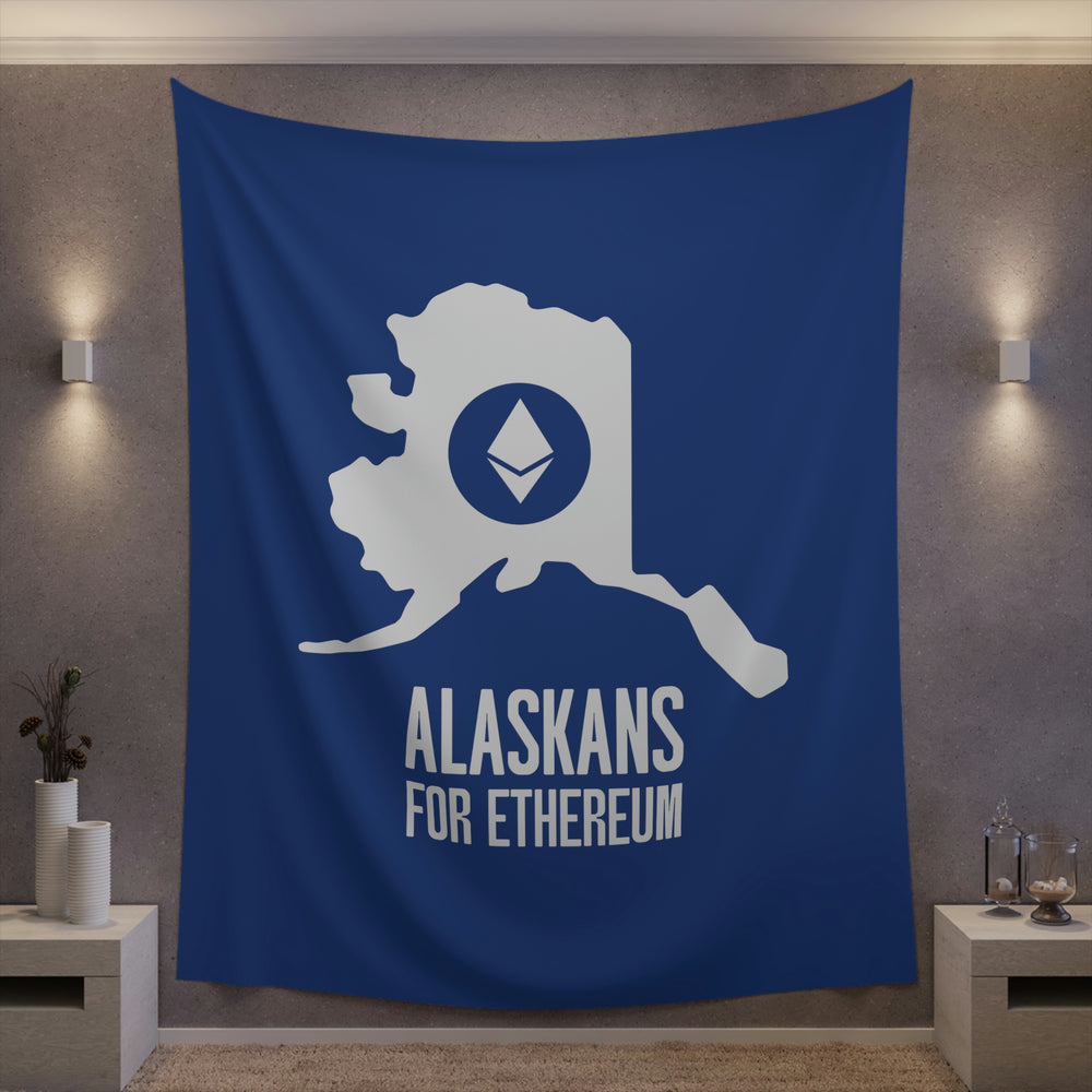 Alaskans for Ethereum | Wall Tapestry