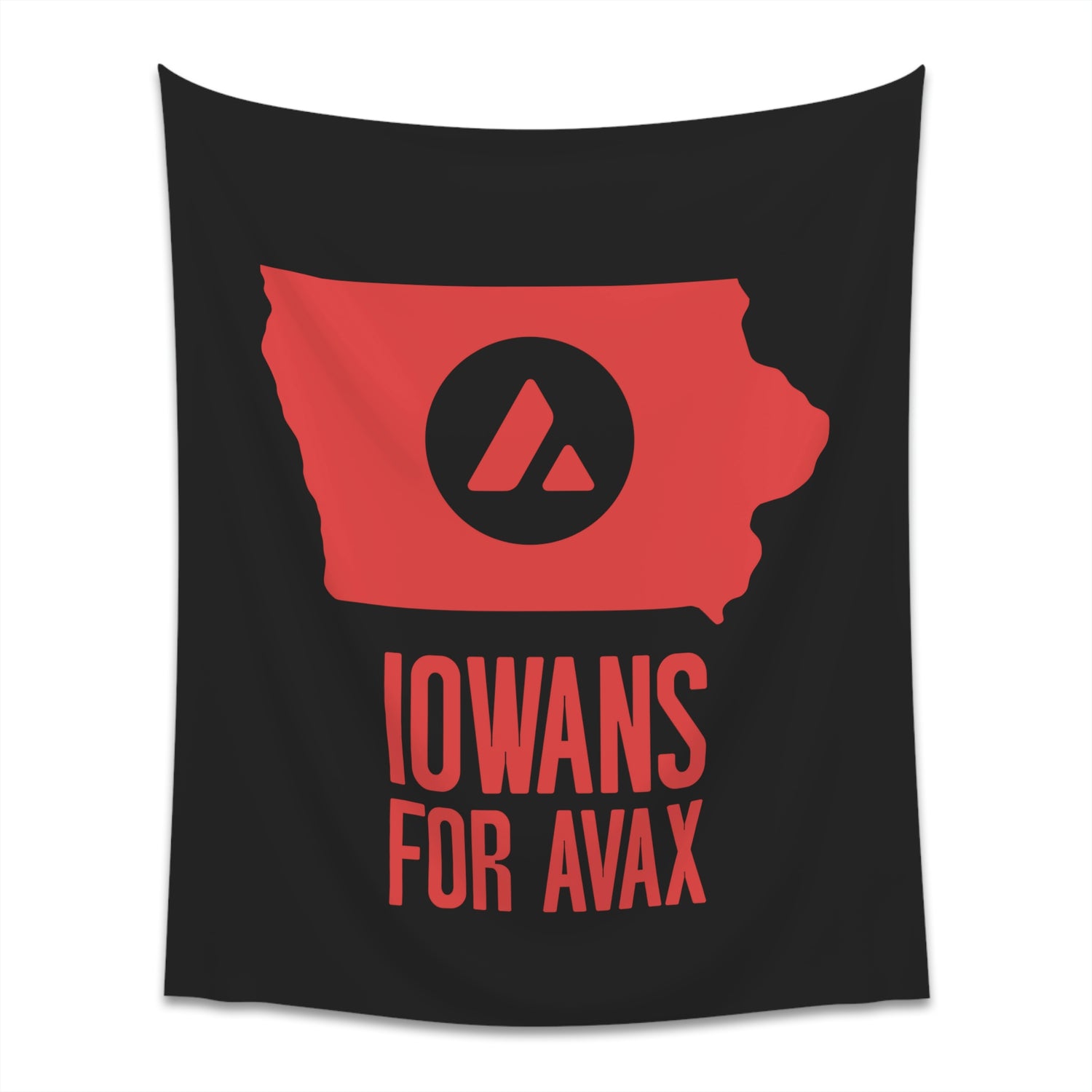 Iowans for Avax | Wall Tapestry