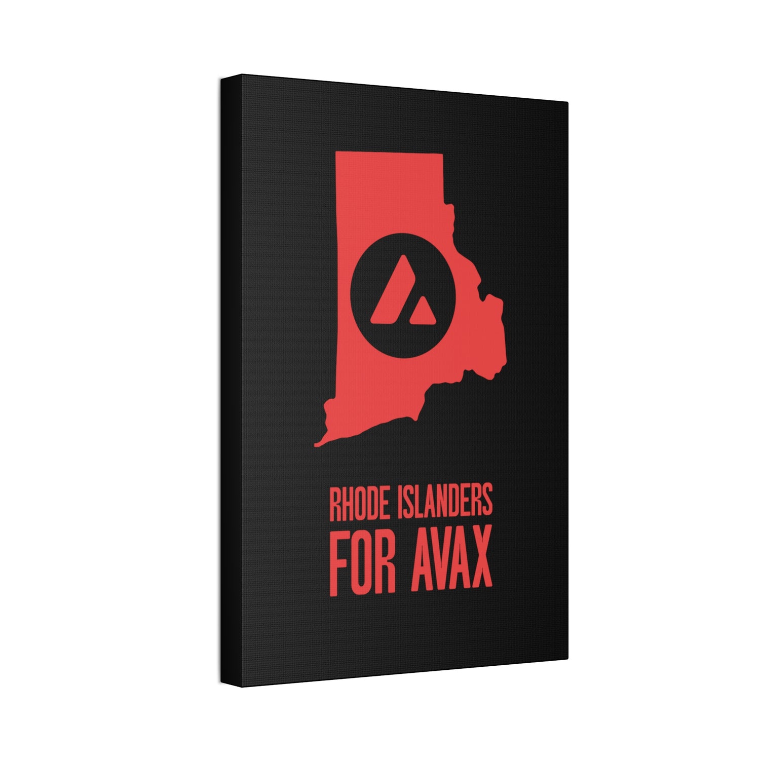 Rhode Islanders for Avax | Wall Canvas