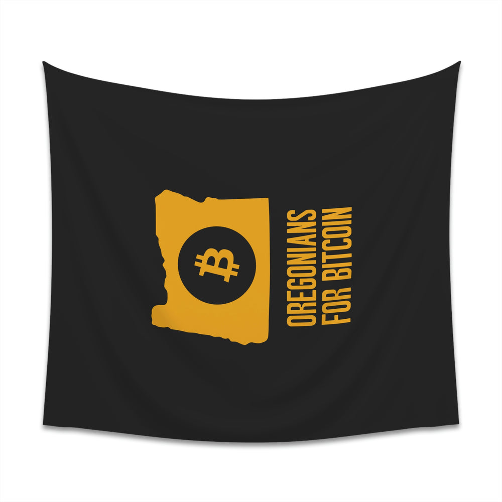 Oregonians for Bitcoin | Wall Tapestry