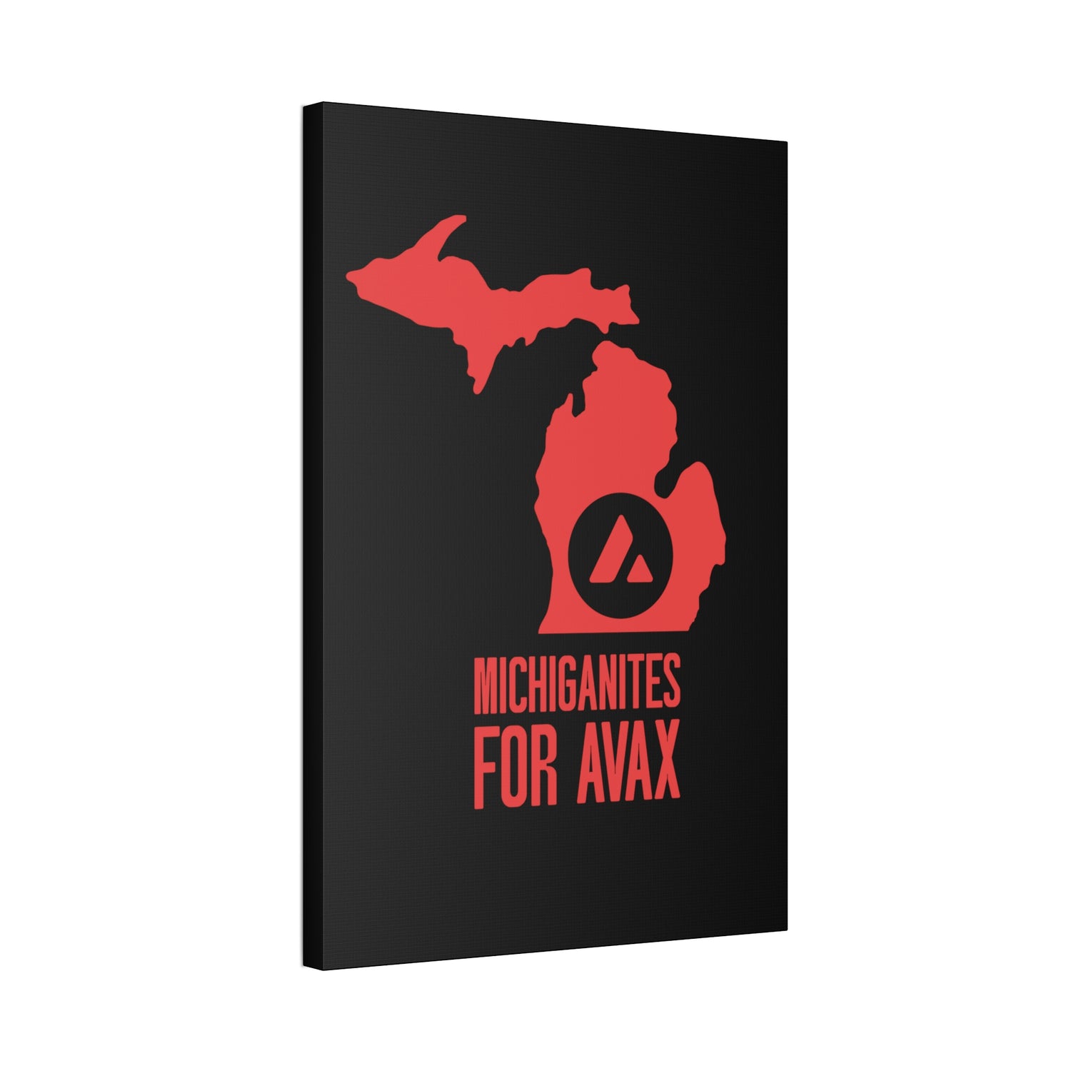 Michiganites for Avax | Wall Canvas