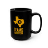 Texans for Bitcoin | Black Mug