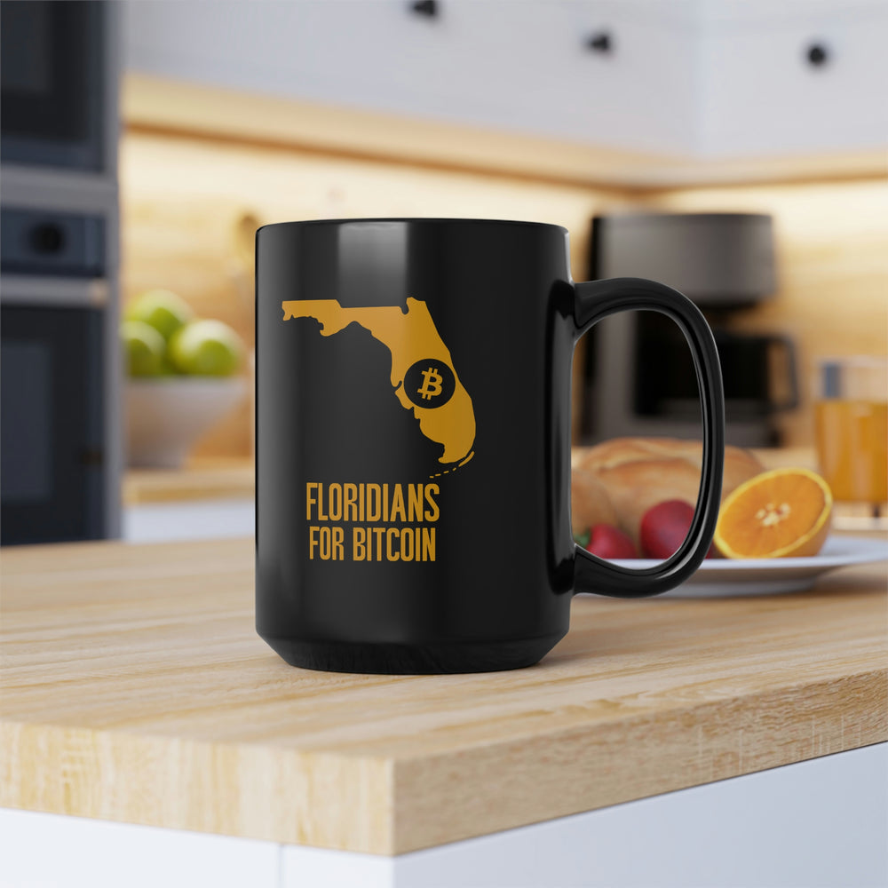 Floridians for Bitcoin | Black Mug