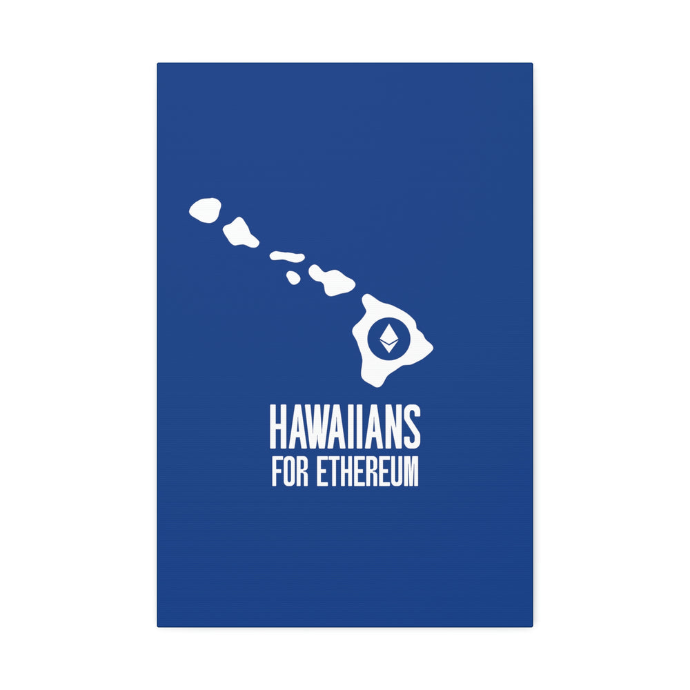 Hawaiians for Ethereum | Wall Canvas