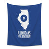 Illinoisans for Ethereum | Wall Tapestry