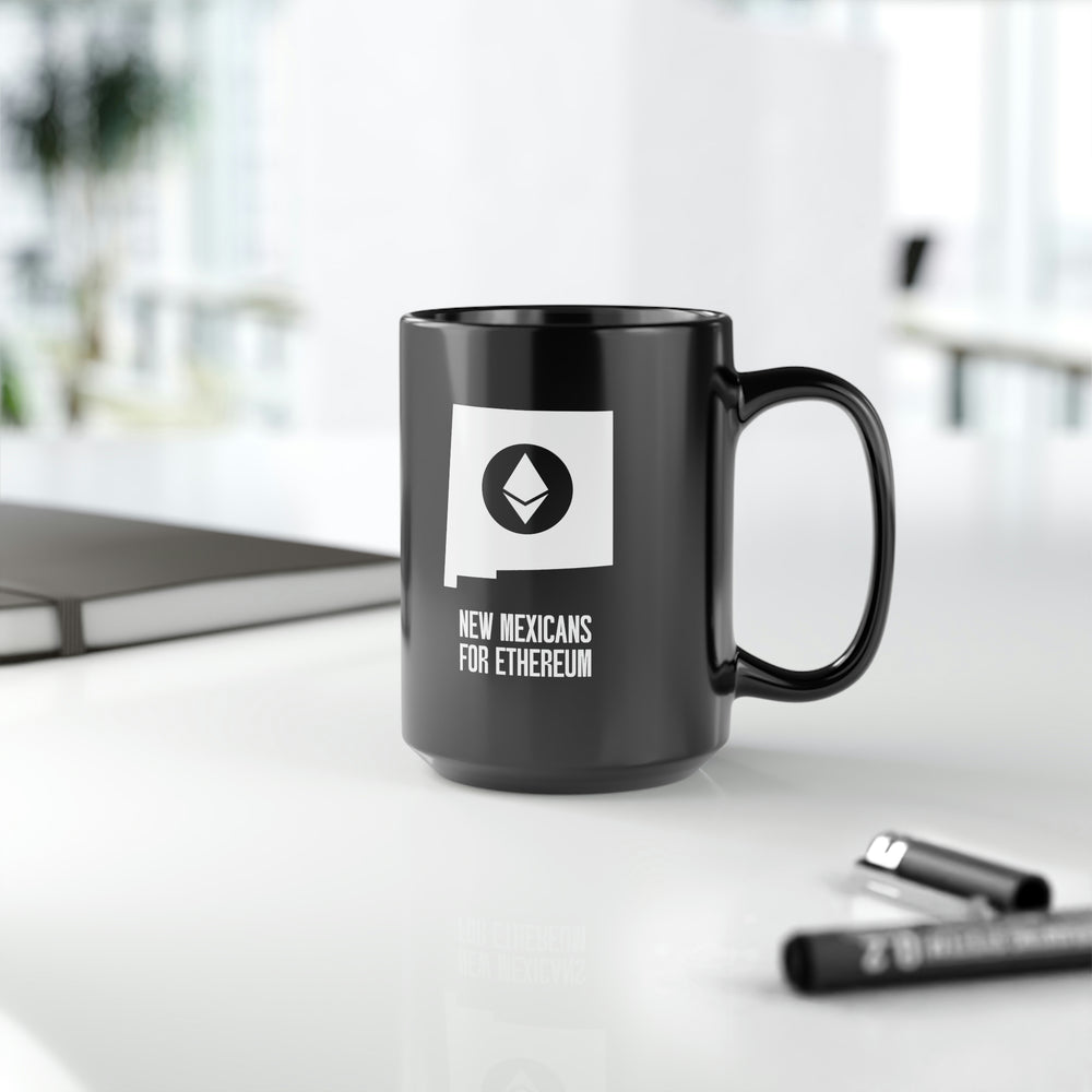 New Mexicans for Ethereum | Black Mug