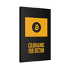 Coloradans for Bitcoin | Wall Canvas