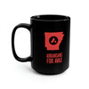 Arkansans for Avax | Black Mug