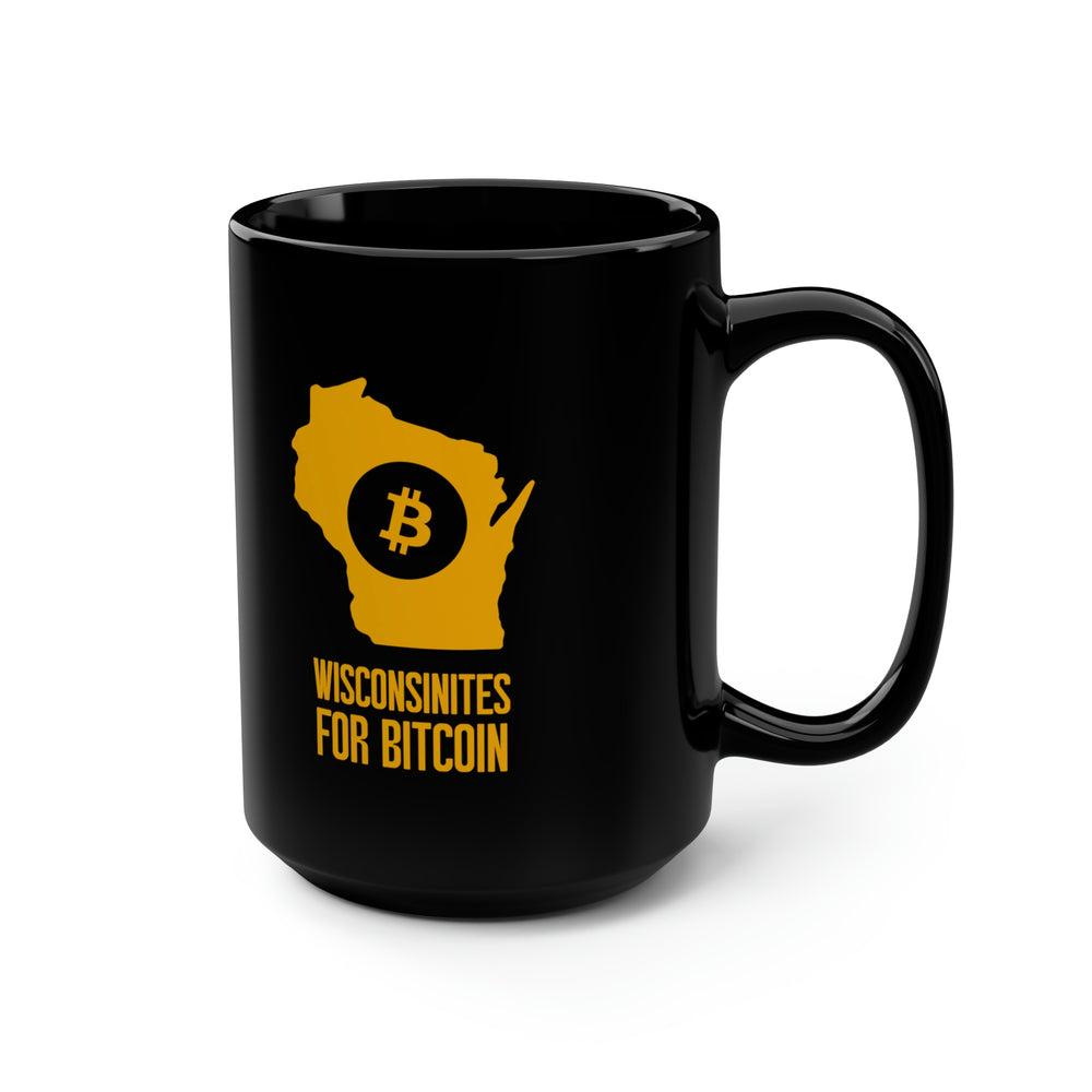 Wisconsinites for Bitcoin | Black Mug