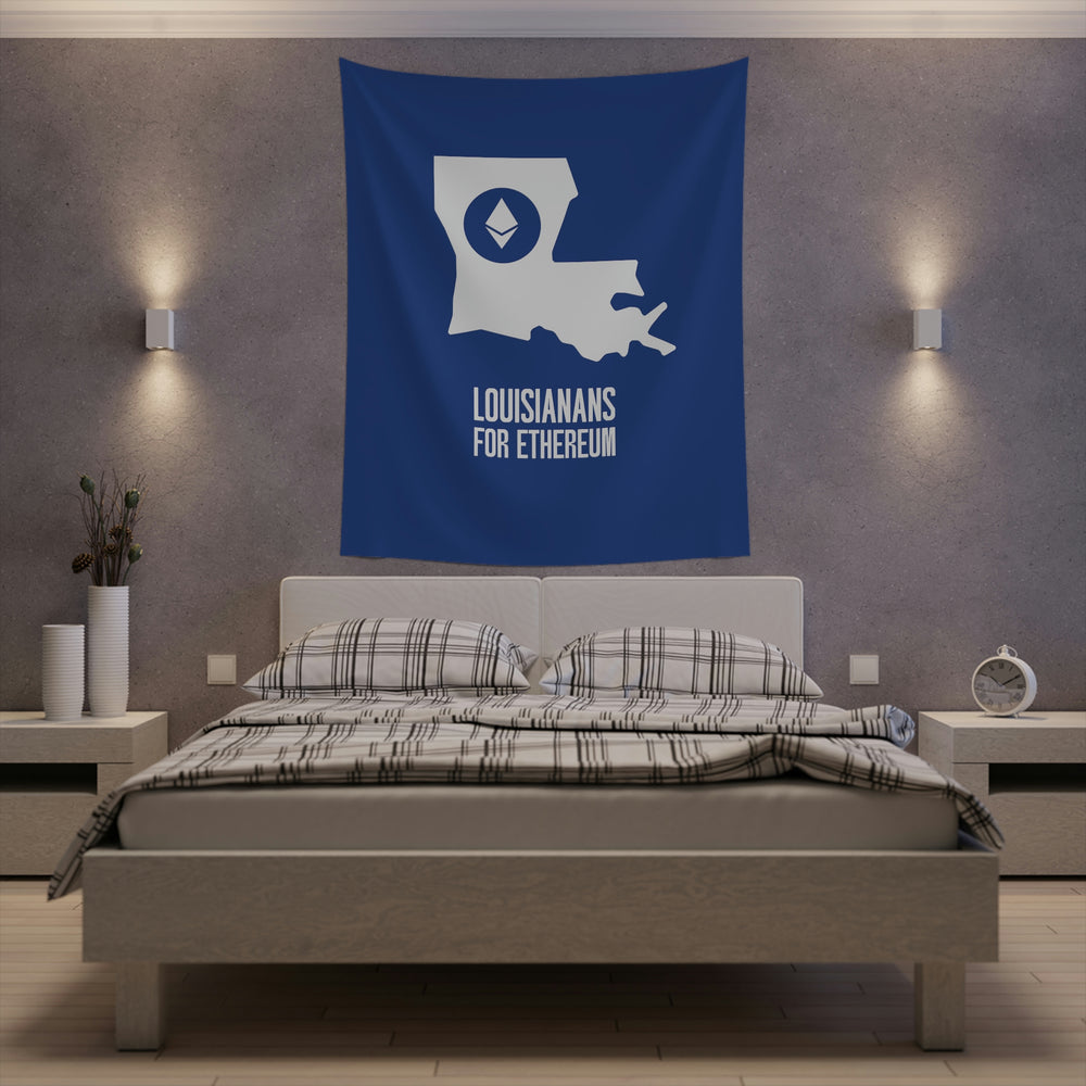 Louisianans for Ethereum | Wall Tapestry