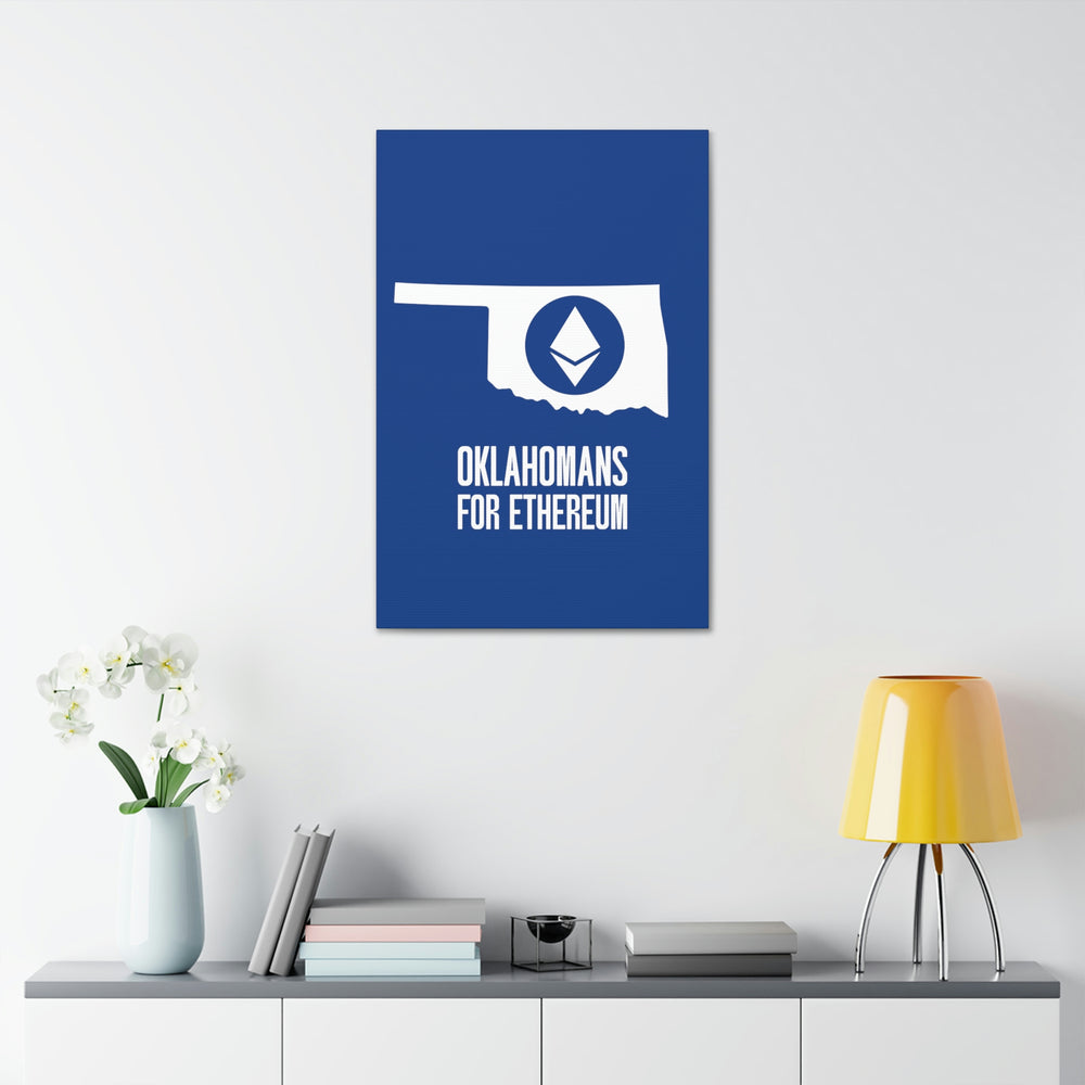 Oklahomans for Ethereum | Wall Canvas