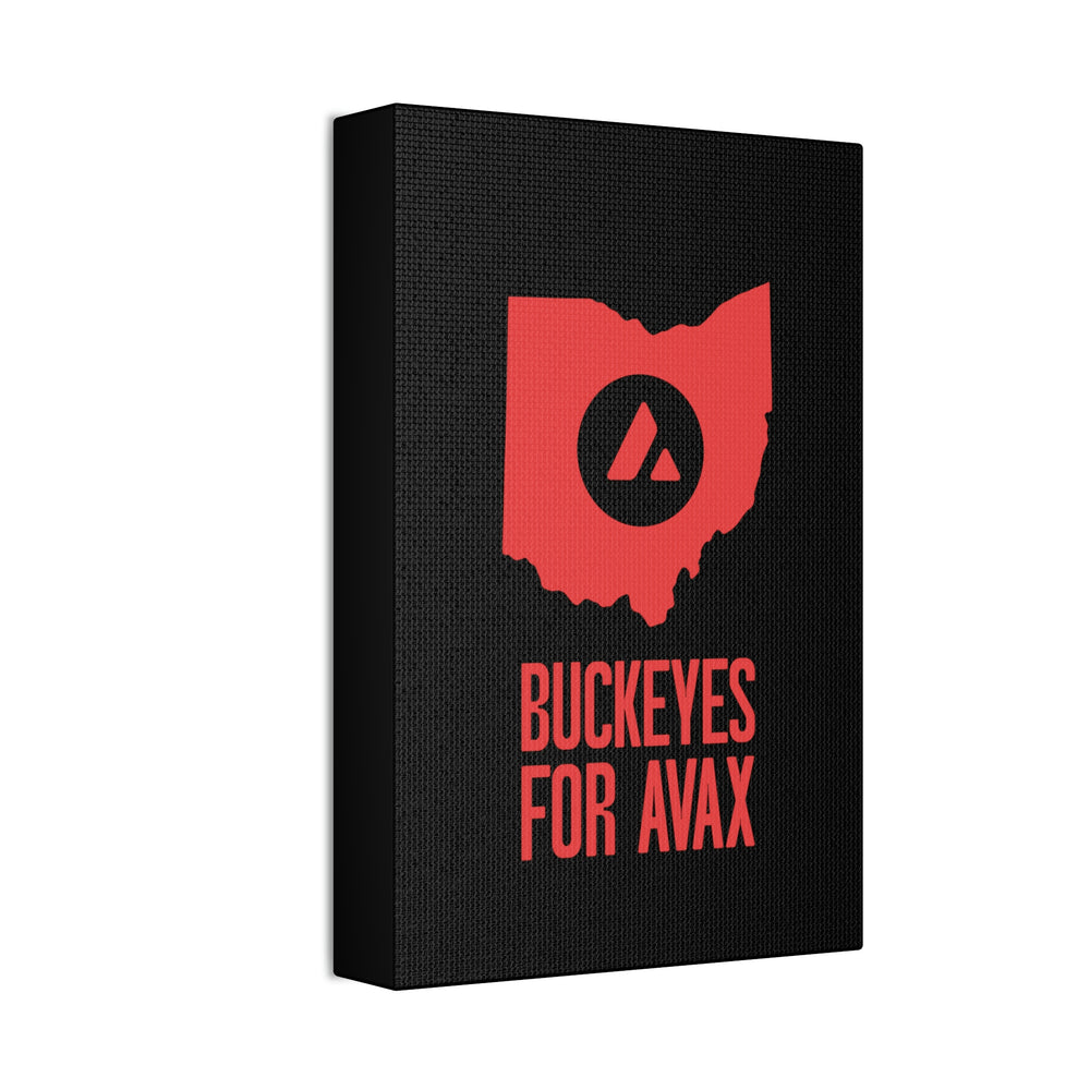 Buckeyes for Avax | Wall Canvas