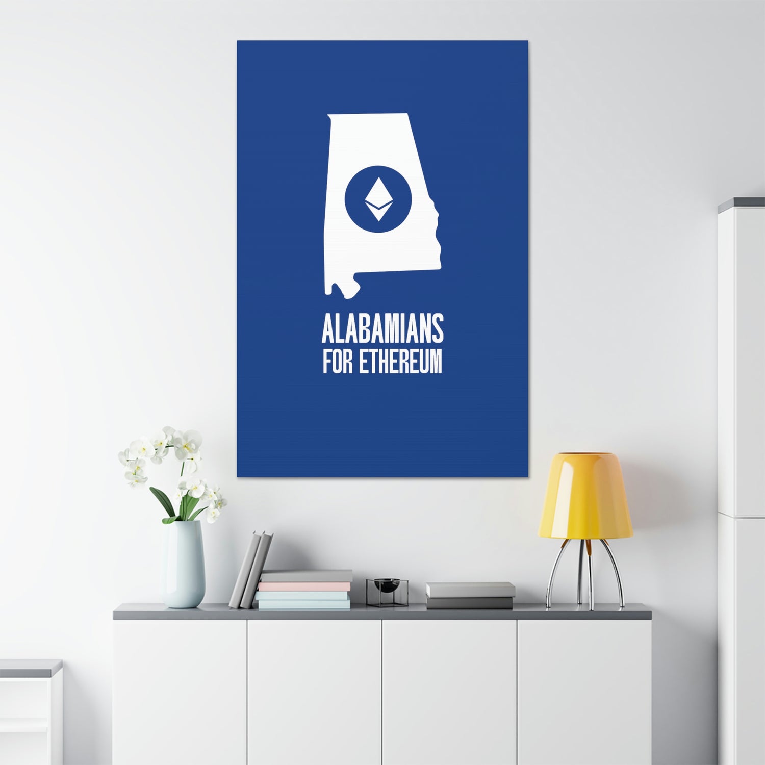 Alabamians for Ethereum | Wall Canvas