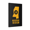 Mississippians for Bitcoin | Wall Canvas