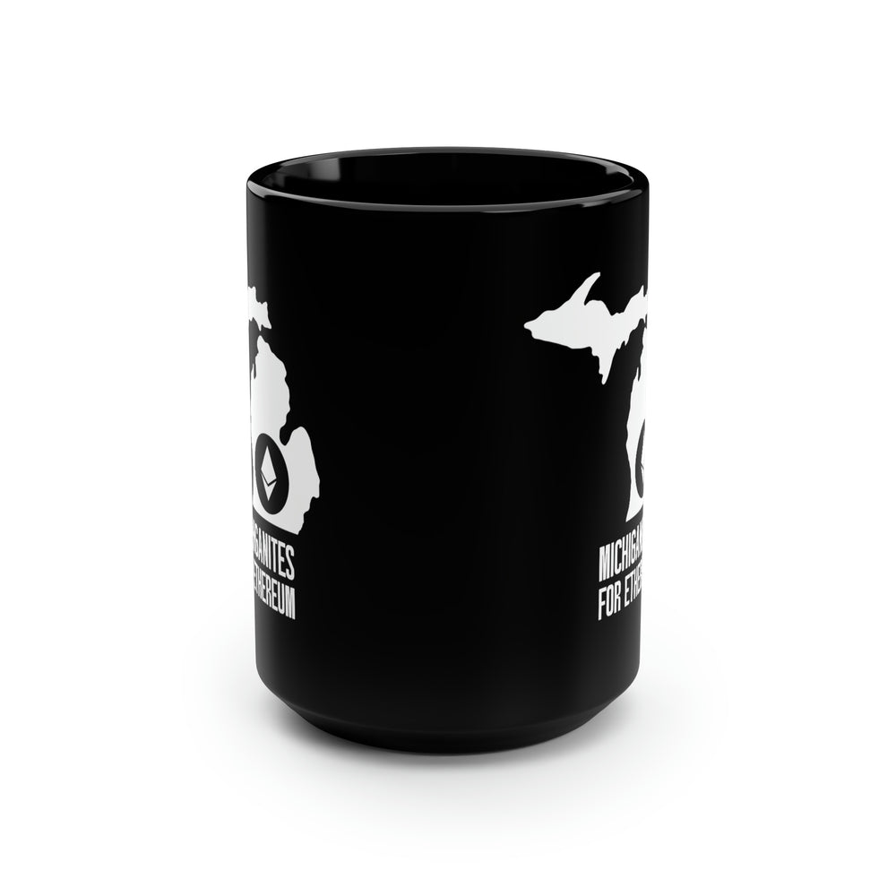 Michiganites for Ethereum | Black Mug