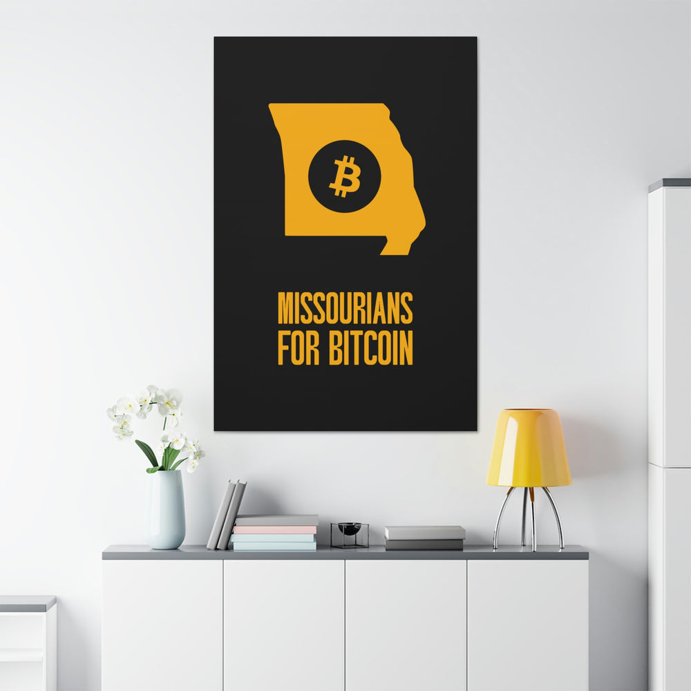 Missourians for Bitcoin | Wall Canvas