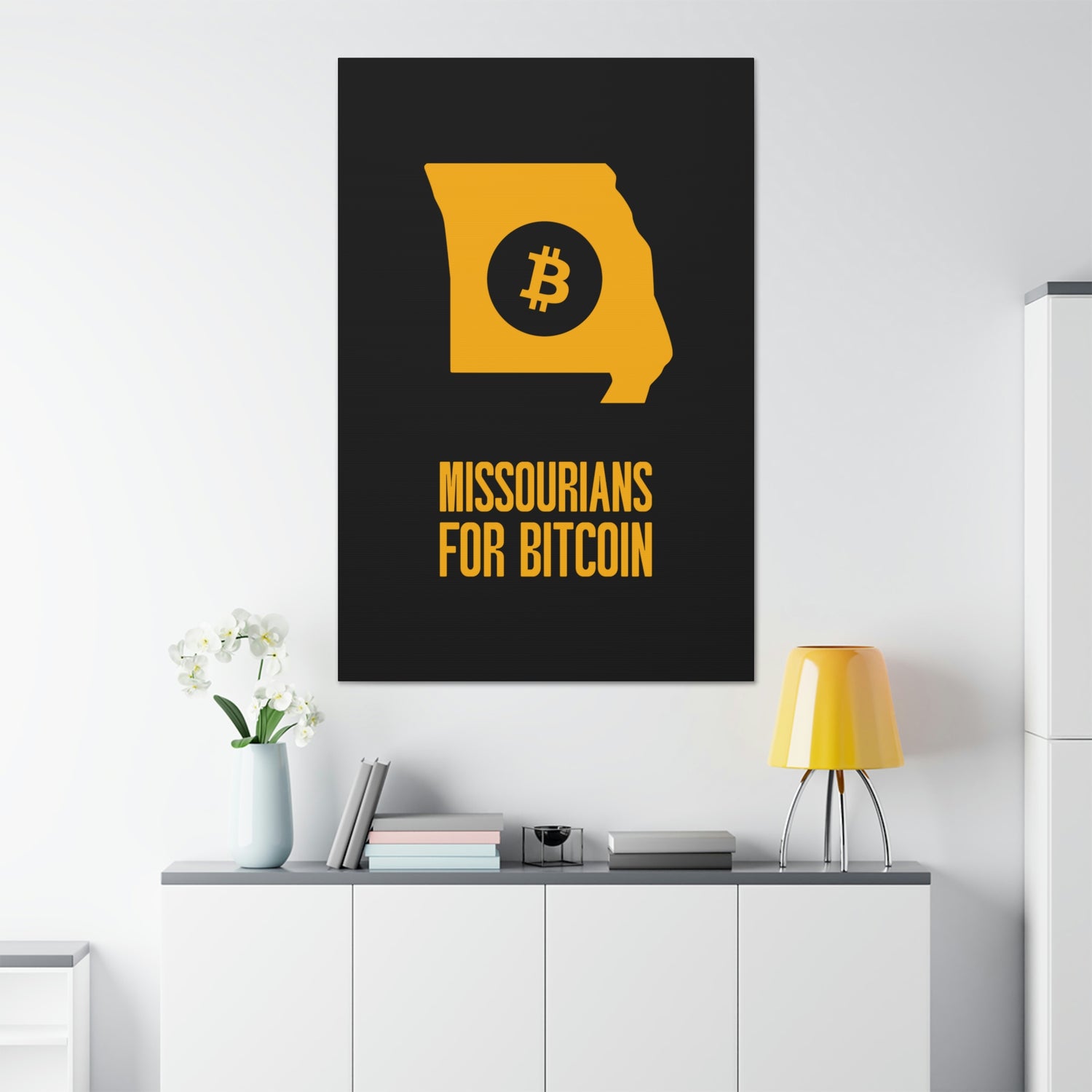 Missourians for Bitcoin | Wall Canvas