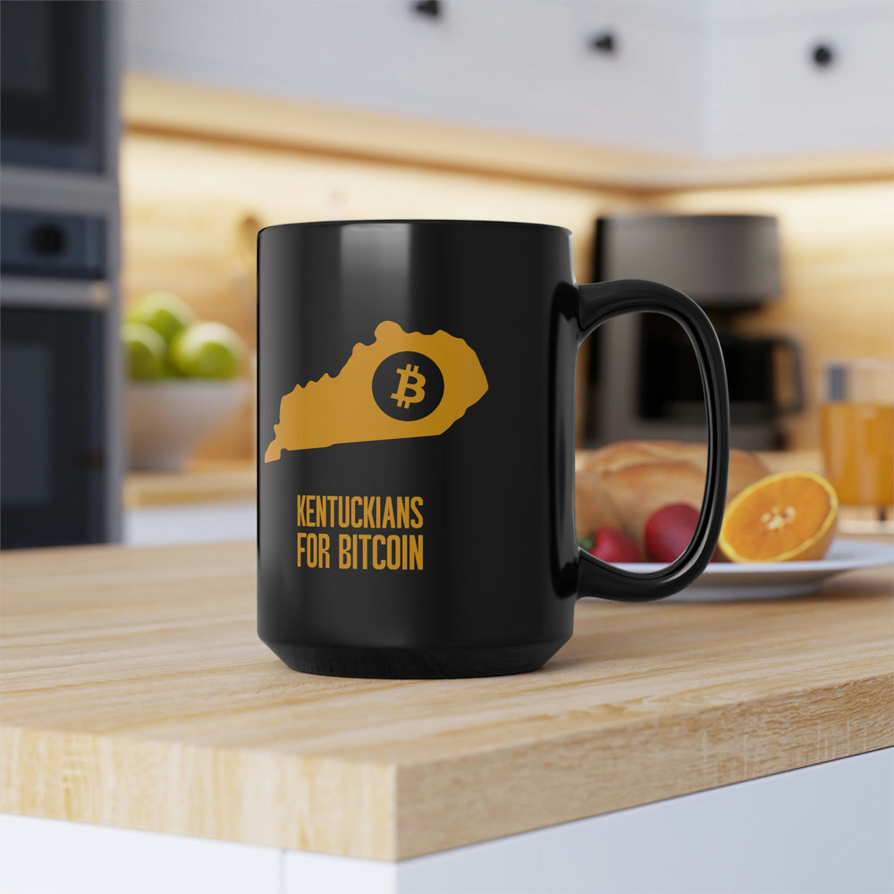 Kentuckians for Bitcoin | Black Mug