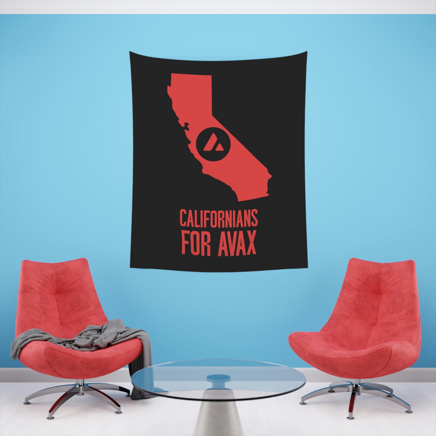 Californians for Avax | Wall Tapestry