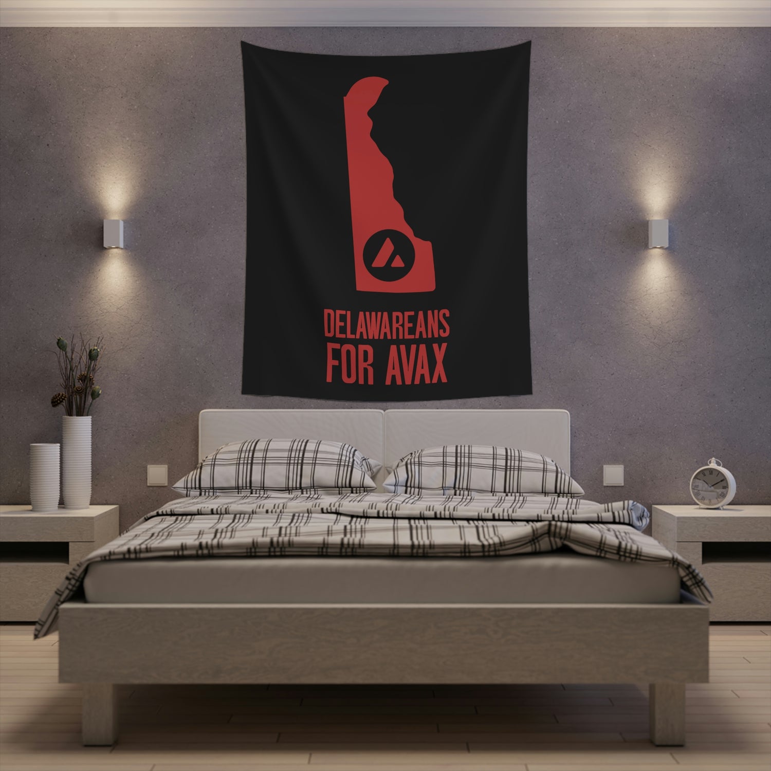 Delawareans for Avax | Wall Tapestry