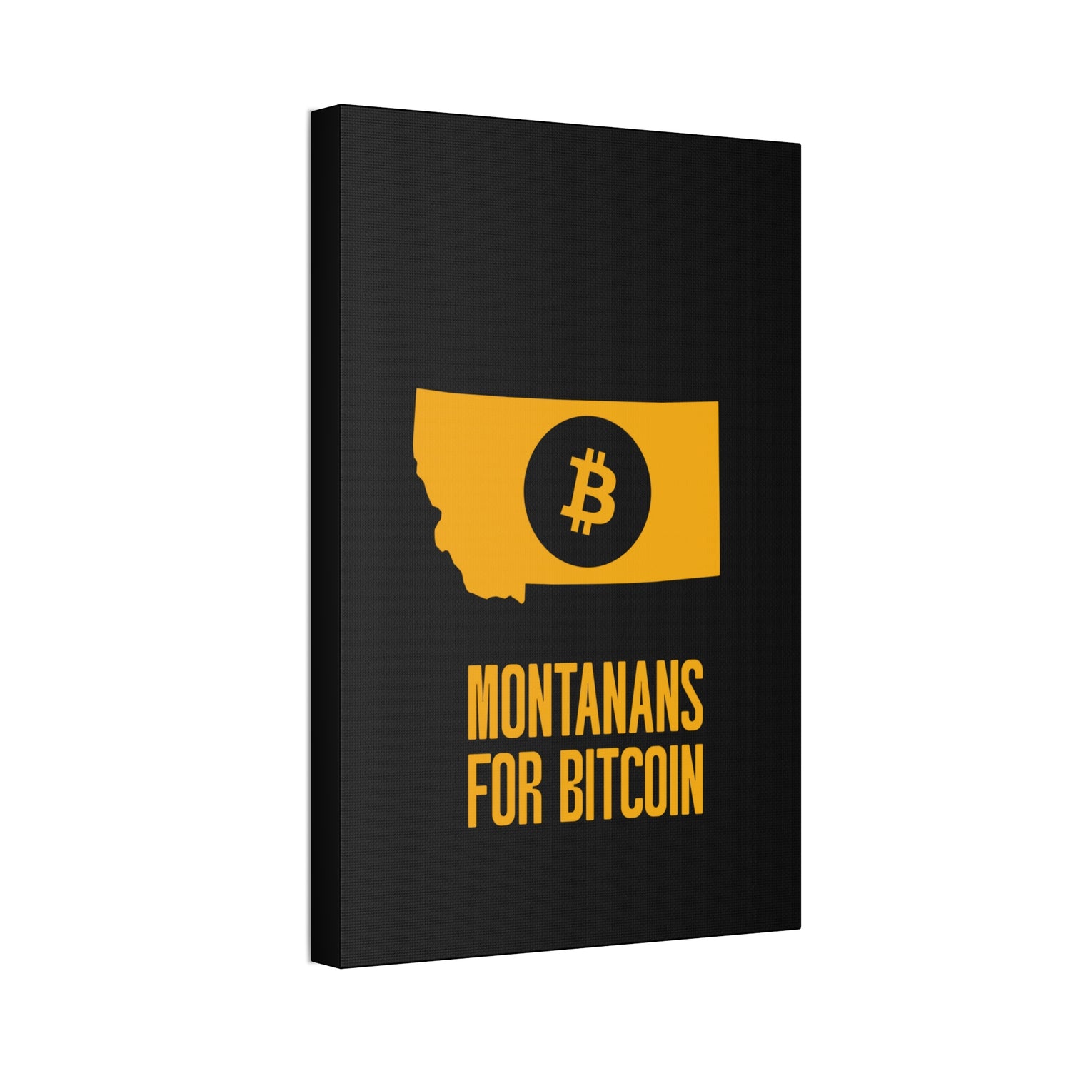 Montanans for Bitcoin | Wall Canvas