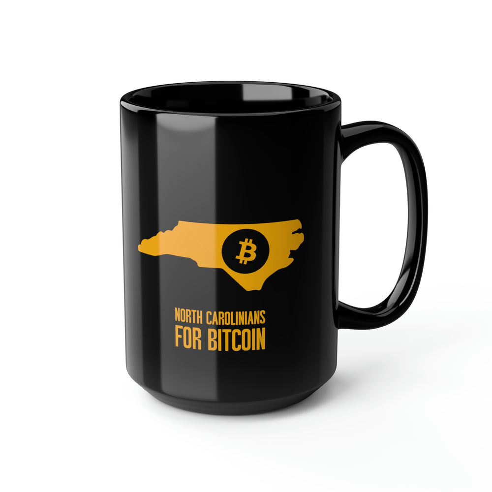 North Carolinians for Bitcoin | Black Mug