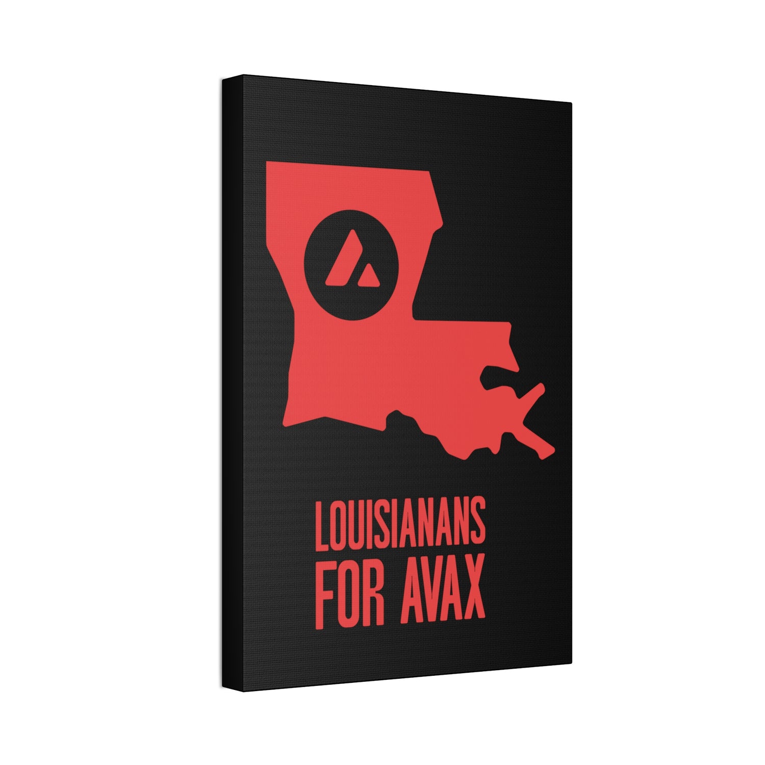 Louisianans for Avax | Wall Canvas