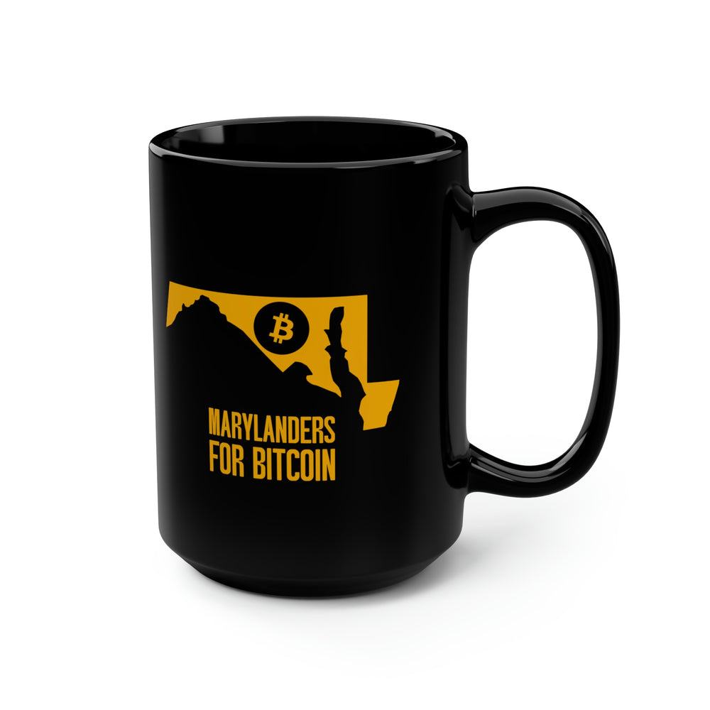 Marylanders for Bitcoin | Black Mug