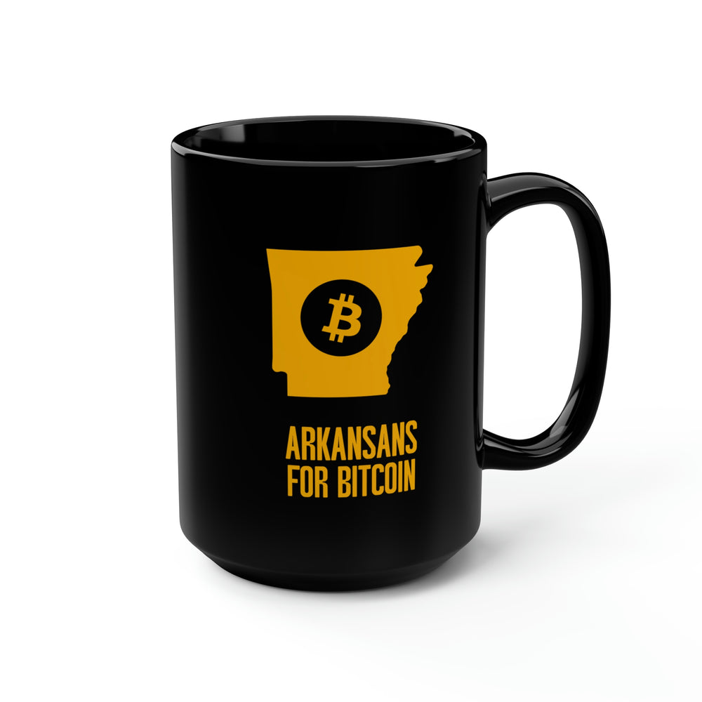 Arkansans for Bitcoin | Black Mug