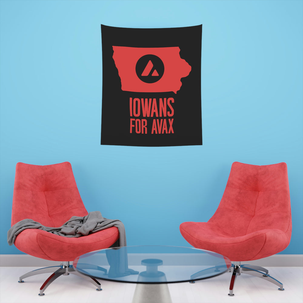 Iowans for Avax | Wall Tapestry