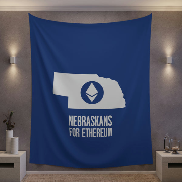 Nebraskans for Ethereum | Wall Tapestry