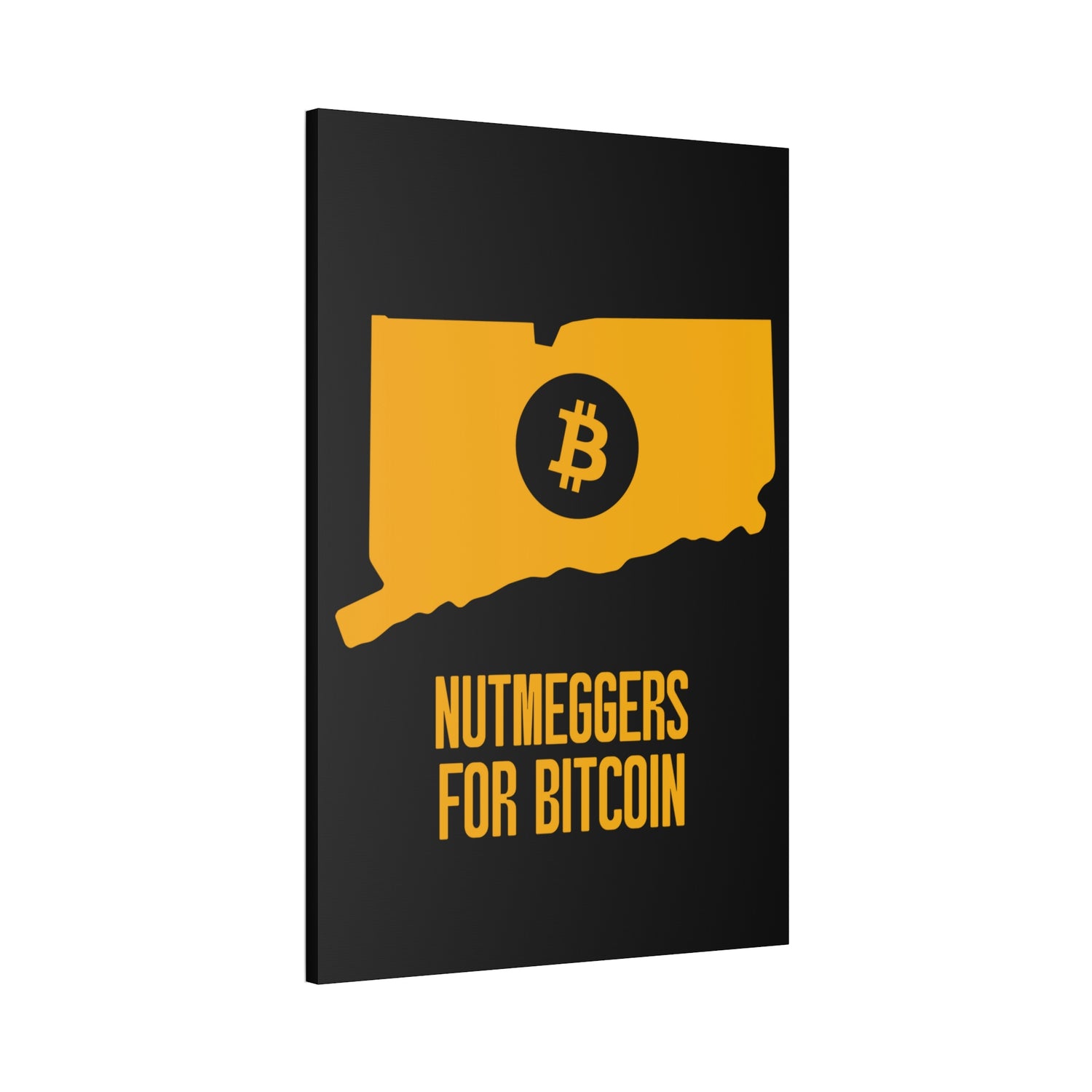 Nutmeggers for Bitcoin | Wall Canvas